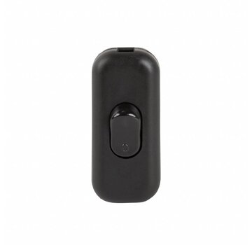 Kynda Light Cord switch (2-pole / not grounded) | Black