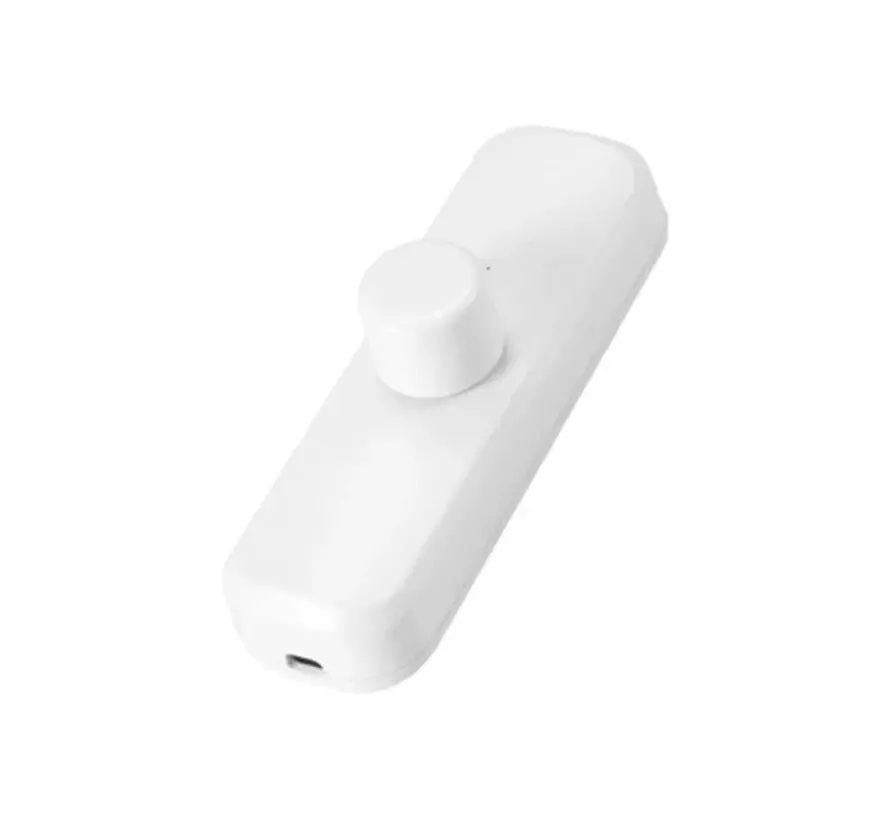 Universele Snoerdimmer met draaiknop  0-25W | Wit
