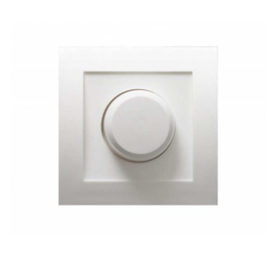 Calex Universeller Eingebauter Dimmer für LED mit Deckplatte - (LED - max. 250W) - 8901000100