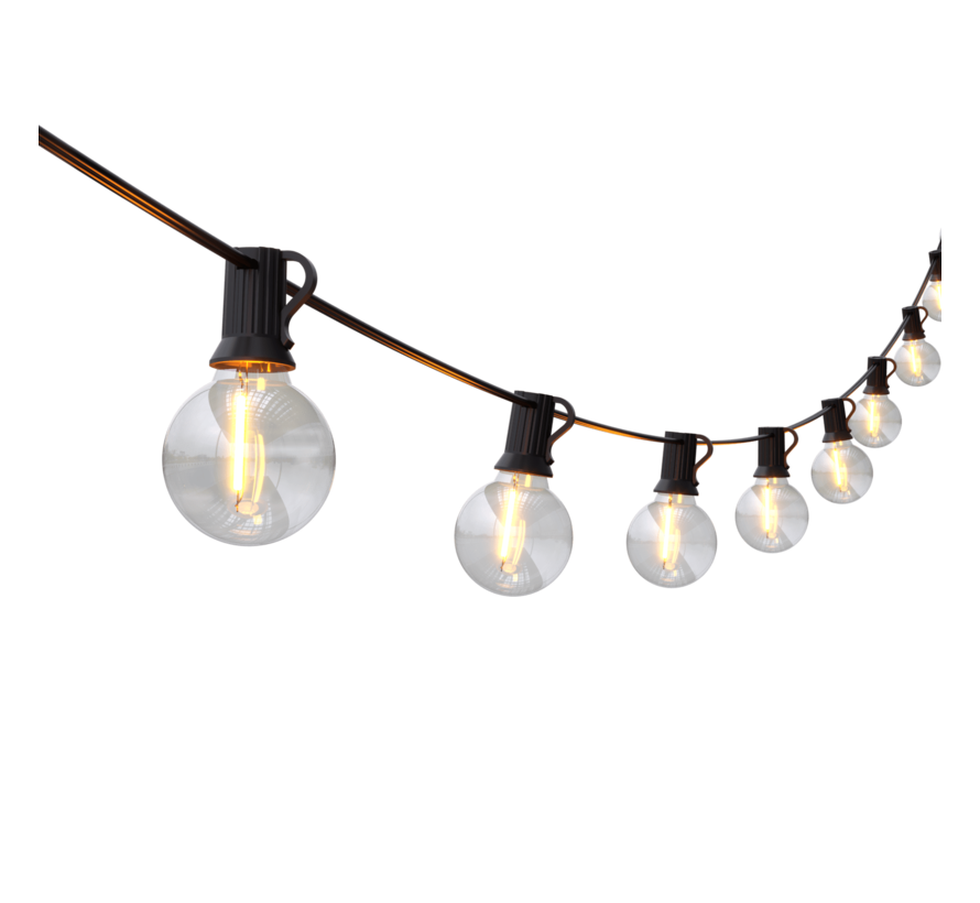 Calex Vibey Outdoor Party String - 45 meter- 75 light bulbs