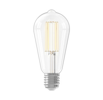Calex LED-Lampe ST64 Eichhörnchenkäfig E27 | Klar (470 lumen - 2700K)