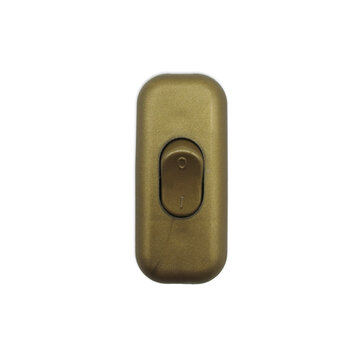 Kynda Light Cord switch (2-pole - with extra Terminal block) | Gold