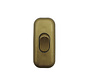 Cord switch Gold (2-pole - with extra Terminal block for earth wire)