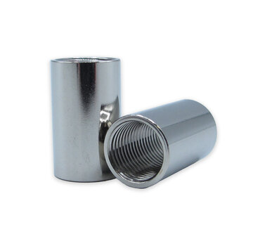 Kynda Light Buchse Messing M10x1 - 12x20mm | Nickel
