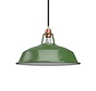 SECOND CHANCE | Lampshade industrial 'Hafthor' metal Green (minor damage)