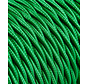 Fabric Cord Green - twisted, solid