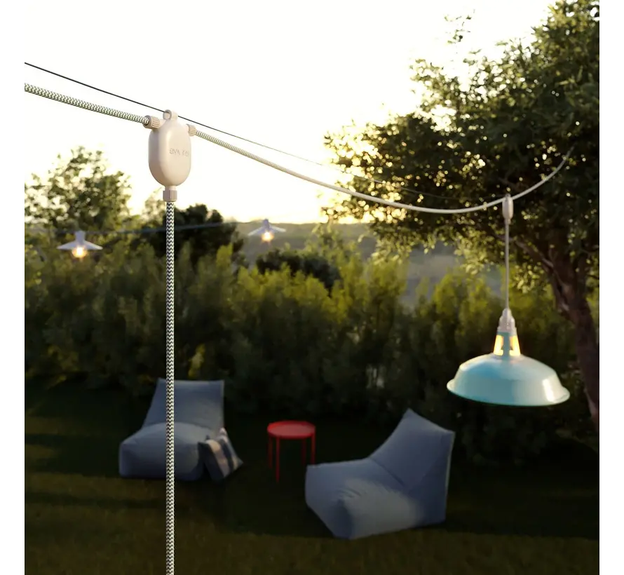 EIVA OUTDOOR 3-way snap-in joint for outdoor use (IP65) | White