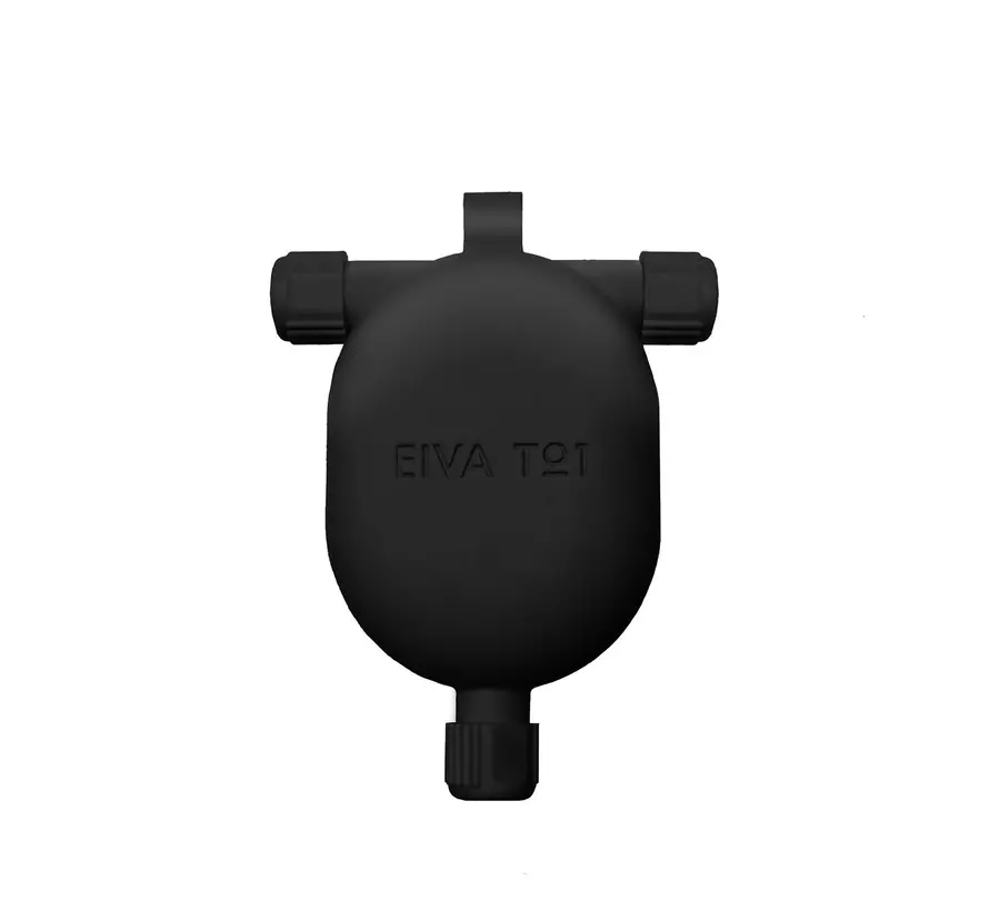 EIVA OUTDOOR 3-weg klikverbinding voor buiten (IP65) | Zwart