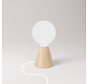 Wooden base / support for table lamp (E27)