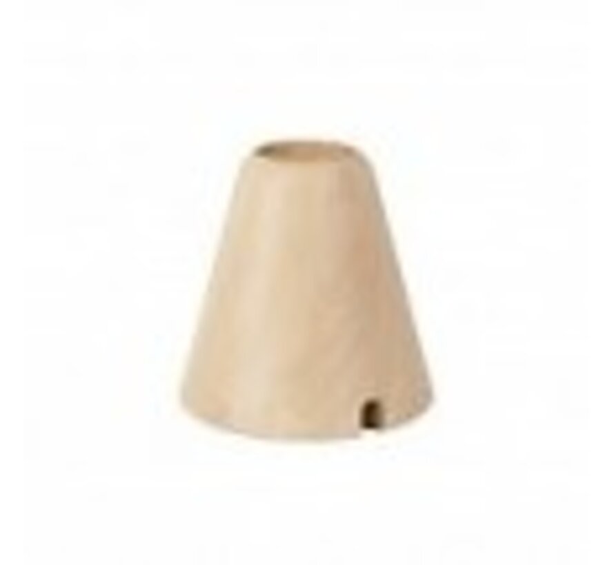 Wooden base / support for table lamp (E27)