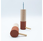 Dippiestick Wandhaken | Kapstokhaak of muurdecoratie | Tasty Terra | 10 cm lang - diameter 3 cm
