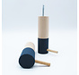 Dippiestick Wall Hooks | Coat hook or wall decoration | Berry Blue | 10 cm long - diameter 3 cm