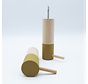 Dippiestick Wall Hooks | Coat hook or wall decoration | Bourbon Brown | 10 cm long - diameter 3 cm