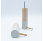 Dippiestick Wall Hooks | Coat hook or wall decoration | Gentle Green | 10 cm long - diameter 3 cm