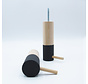 Dippiestick Wall Hooks | Coat hook or wall decoration | Bluish Black | 10 cm long - diameter 3 cm