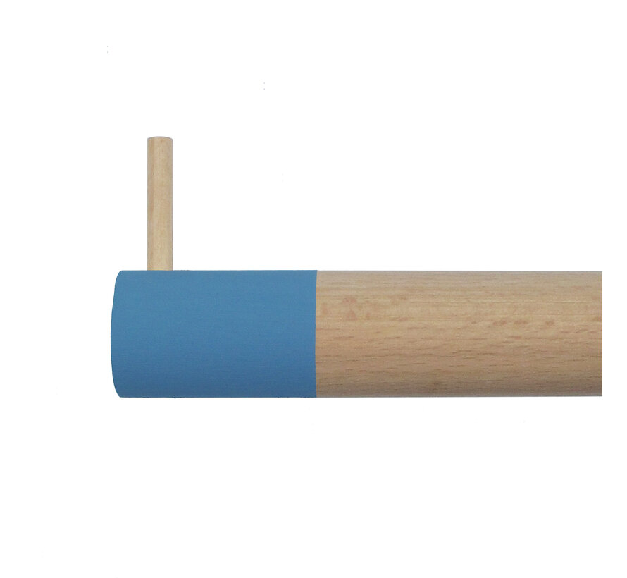 Dippie Stick XL Wandhaak | Blurry Blue