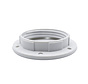 Plastic ring E27 for lamp holder with external thread - Bakelite Look - ⌀58mm | White