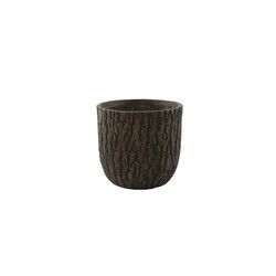 Plantenbak Fiberclay 35x35x34 cm Boomschorsmotief