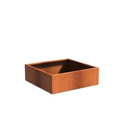 Plantenbak Cortenstaal 120x120x40 cm