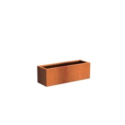 Plantenbak Cortenstaal 120x40x40 cm
