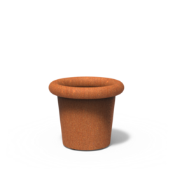 Plantenbak Cortenstaal Ø70xH60 cm