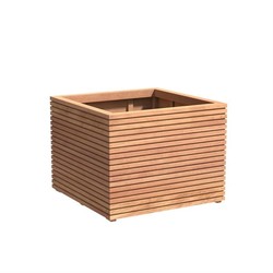 Houten plantenbak (hardhout) 100x100x75 cm