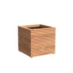 Houten plantenbak (hardhout) 80x80x75 cm