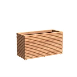 Houten plantenbak (hardhout) 120x50x61 cm