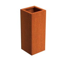 Plantenbak Cortenstaal 40x40x100 cm