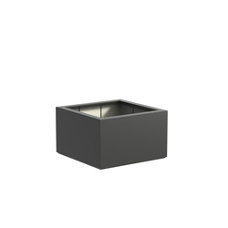Plantenbak polyester 100x100x60 cm