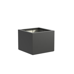 Plantenbak polyester 100x100x80 cm