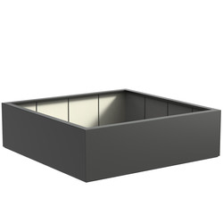 Plantenbak polyester 200x200x60 cm