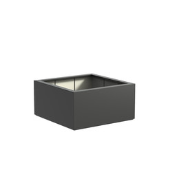 Plantenbak polyester 120x120x60 cm