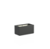 Plantenbak met wielen polyester 100x50x50 cm RAL7021
