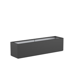 Plantenbak polyester 200x50x50 cm