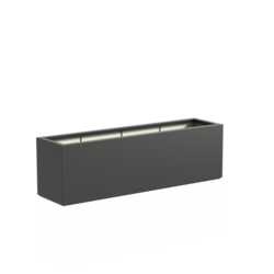 Plantenbak polyester 200x50x60 cm RAL9005