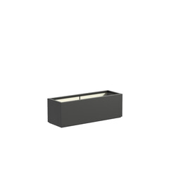 Plantenbak polyester 120x40x40 cm RAL9016