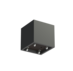 Plantenbak met wielen polyester 70x70x70 cm RAL7016