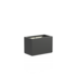Plantenbak met wielen polyester 90x50x60 cm RAL7016