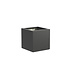 Plantenbak met wielen polyester 80x80x80 cm RAL9016