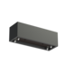 Plantenbak met wielen polyester 150x50x50 cm RAL9016