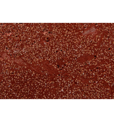 Betonnen bloembak rond "Ash" XL (87x80 cm) Red