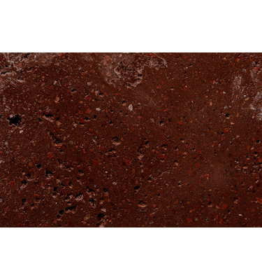 Betonnen bloembak rond "Diana" L (60x40 cm) Maroon