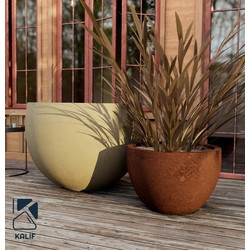 Diana XL 90x68 cm Maroon