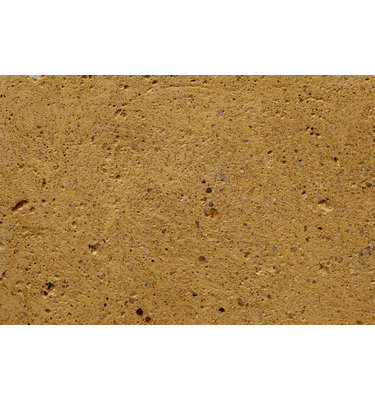 Betonnen bloembak rond "Diana" XXL (120x91 cm) Yellow