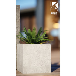 Cube M 50x50x50 cm Cream
