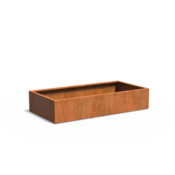Plantenbak Cortenstaal 200x100x40 cm