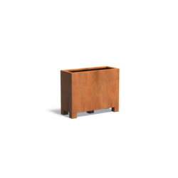 Plantenbak-poten Cortenstaal 100x40x80 cm