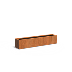 Plantenbak Cortenstaal 200x40x40 cm