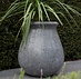 Betonnen bloembak rond "Ra" L (53x53x60 cm) Anthracite